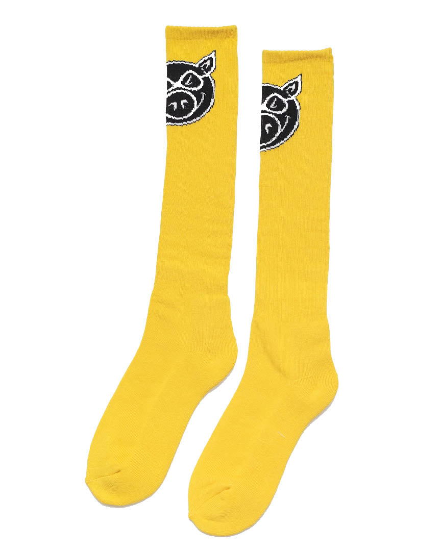 Head Tall Socks - Gold