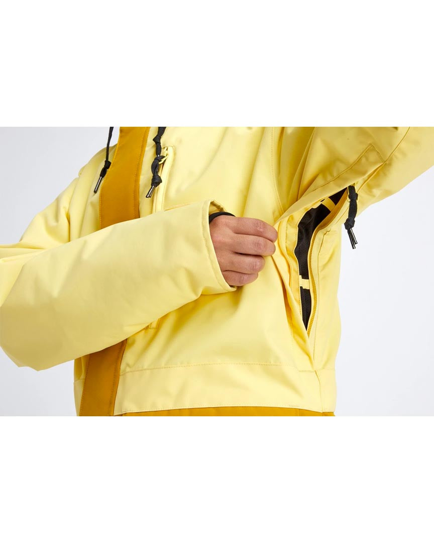 Stay Wild Parka Winter Jacket - Custard Gold