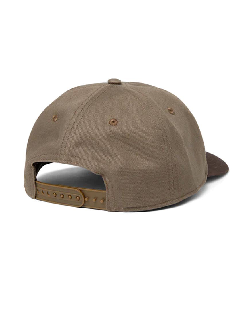 Casquette Eathquake Patch Cap - Brown