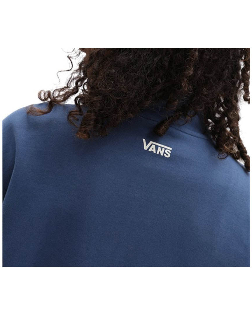 Wms Otw Ft Polo Sweatshirt - True Navy