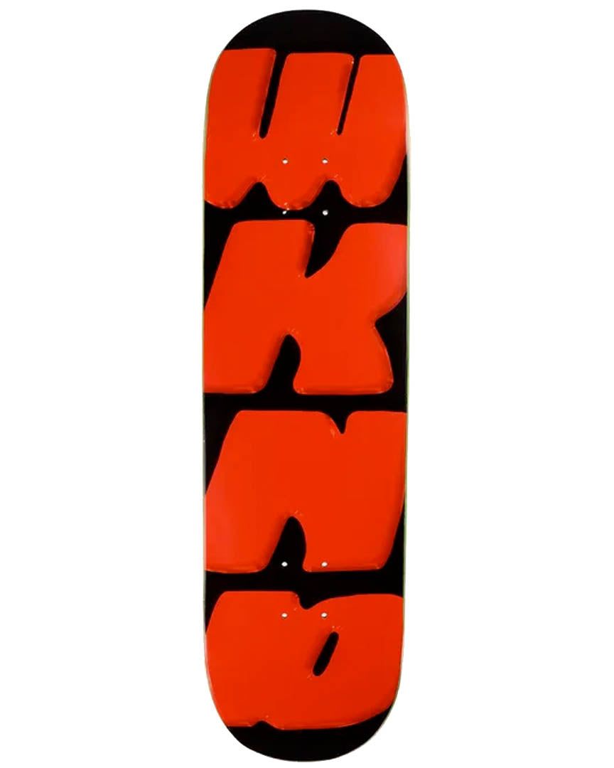 Look Out Skateboard Deck - Black/Red