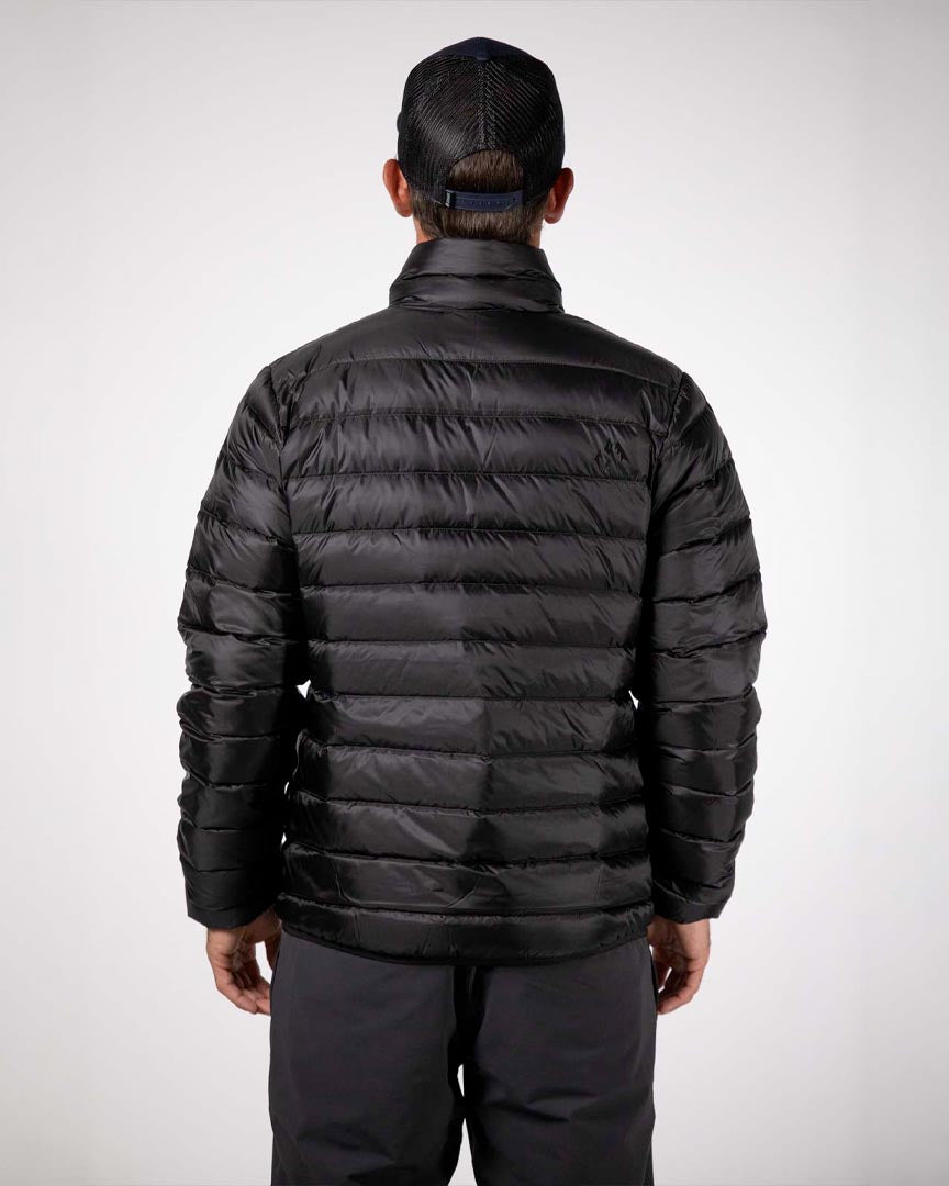 Re-Up Down Puffy Winter Jacket - Stealth Black