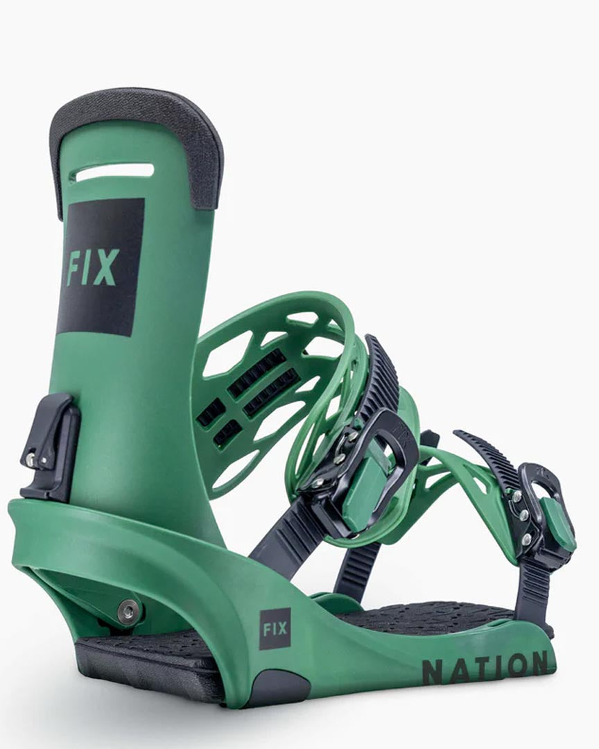 Nation Series Snowboard Bindings - Forest 2023