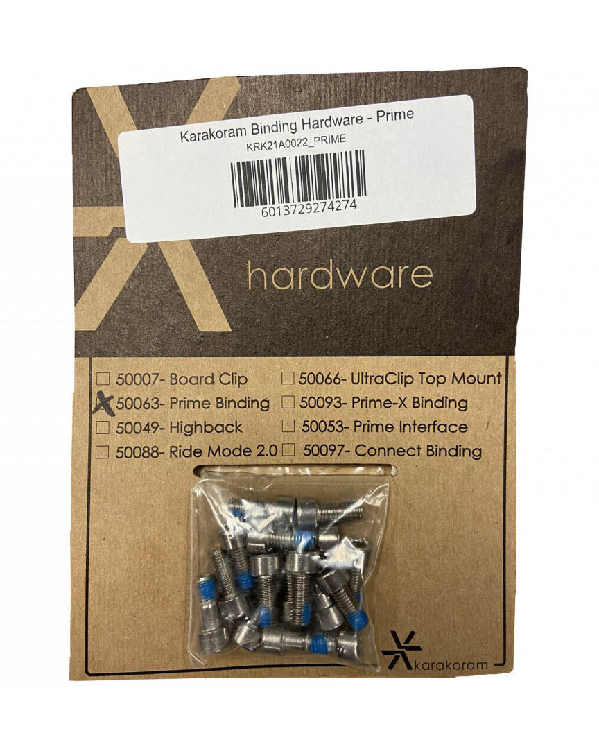 Prime Binding Hardware