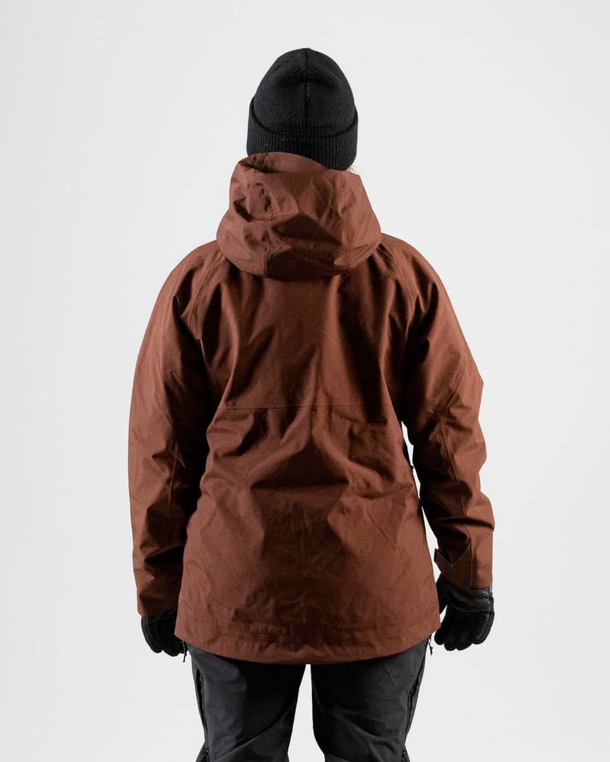 Winter jacket W'S Mountain Surf Parka - Vulcan Red