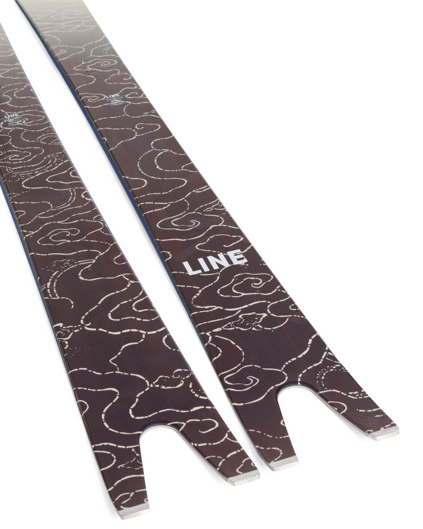Line Sakana Skis 2023 tail