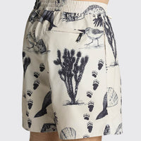 Primary Apple Elastic Shorts - Antique