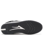 Telford Low Shoes - Black/White Suede