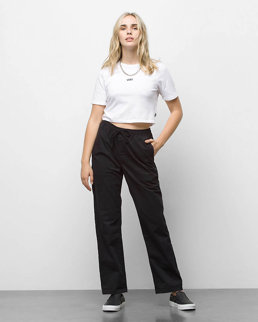 Range Relaxed Elastic Chino Pants - Black