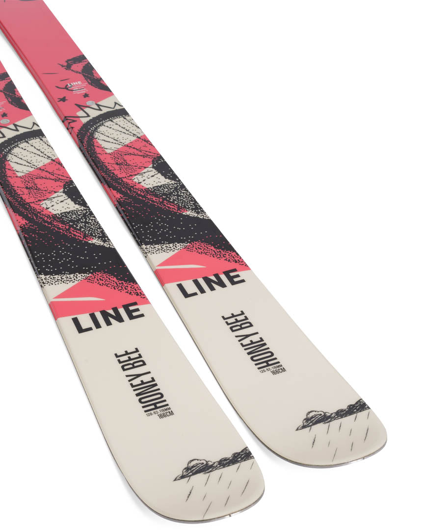 Line Honey Bee Skis 2023 tail