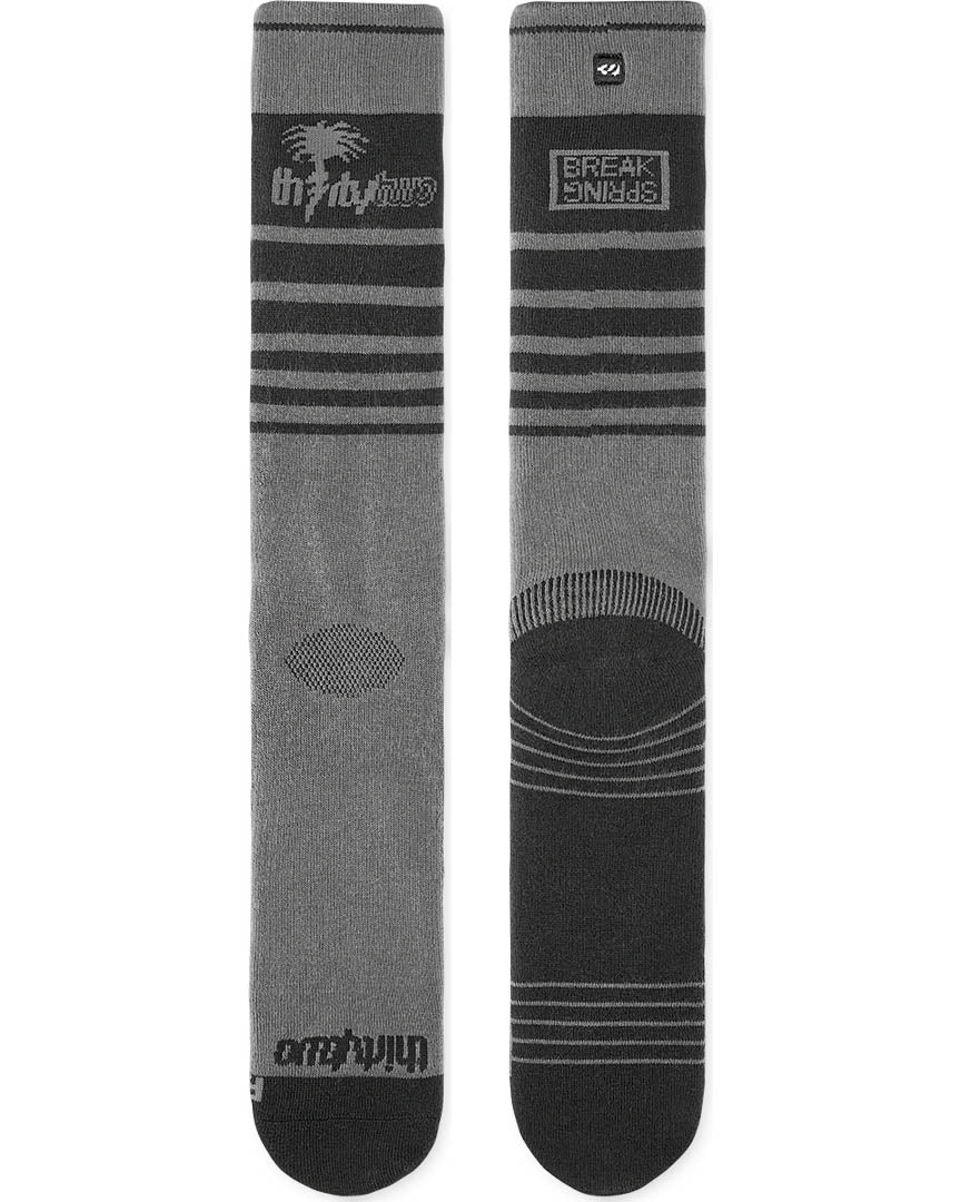 Spring Break Thermal Socks - Black