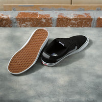 Chukka Low Sidestripe Shoes - Black/Gray/White