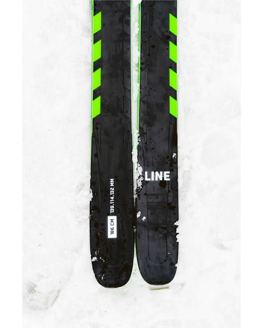 Line Blade Optic 114 Skis 2023 tail