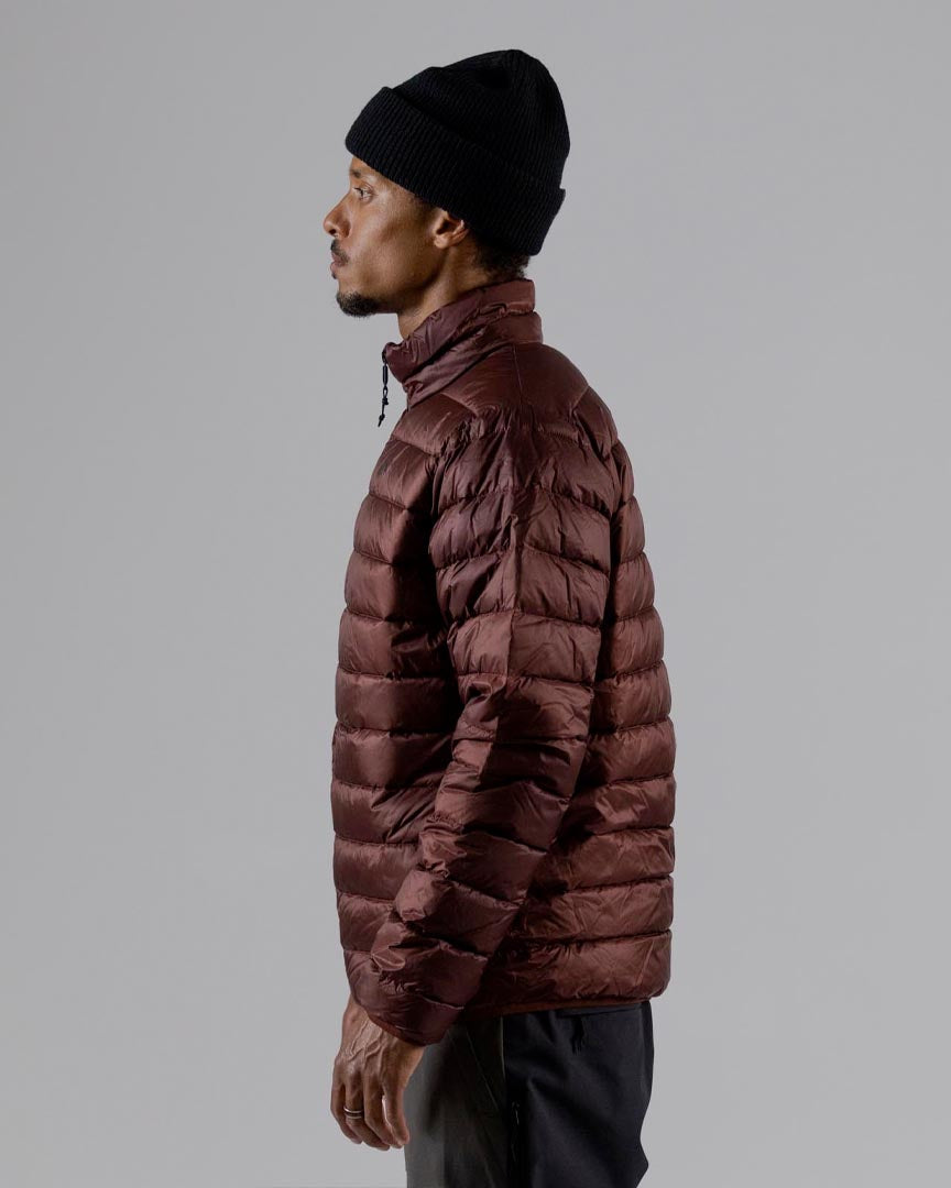 Re-up Down  Recycled Puffy Winter Jacket - Vulcan Red