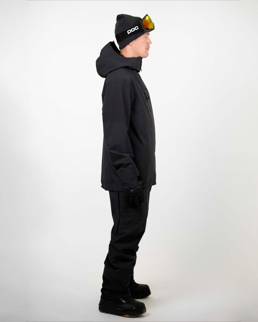 Mountain Surf Parka Winter Jacket - Stealth Black