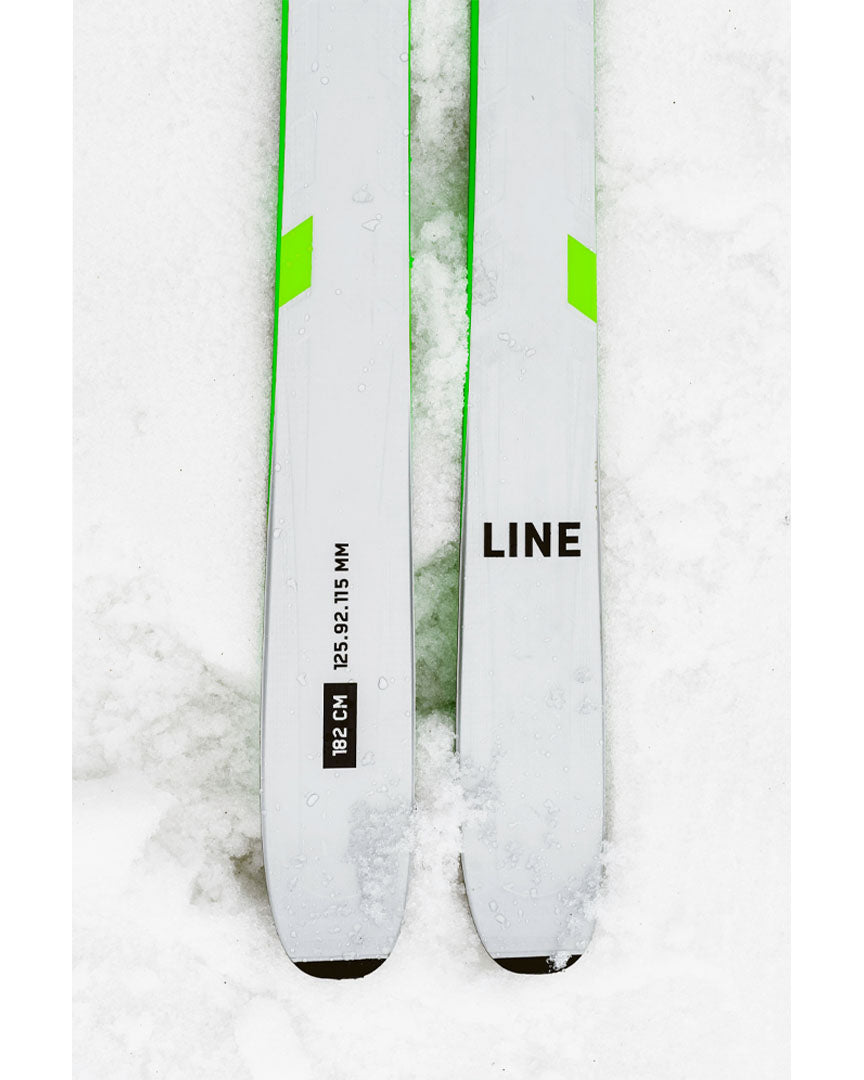 Line Blade Optic 92 Skis 2023 tail