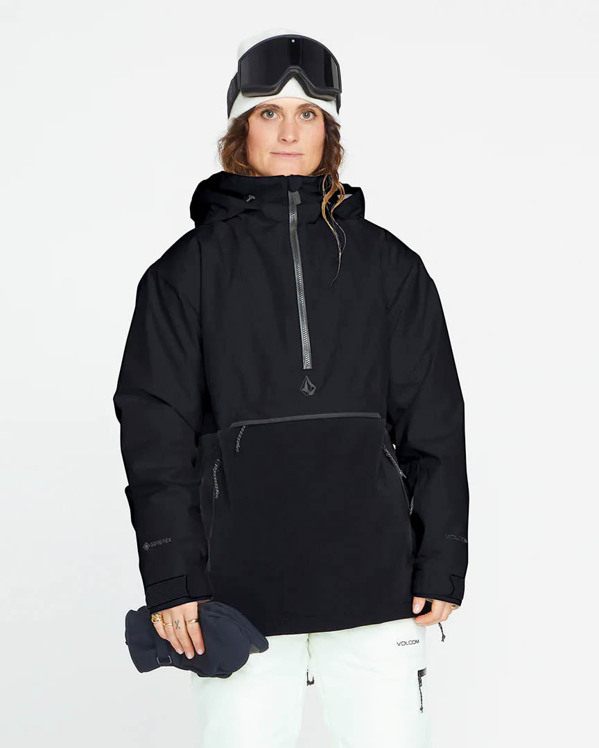 Volcom Black Fern Ins Gore Pullover Winter Jacket – Boutique