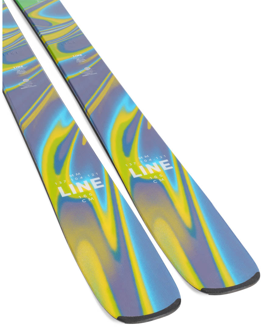 Line Pandora 104 Skis 2023 tail