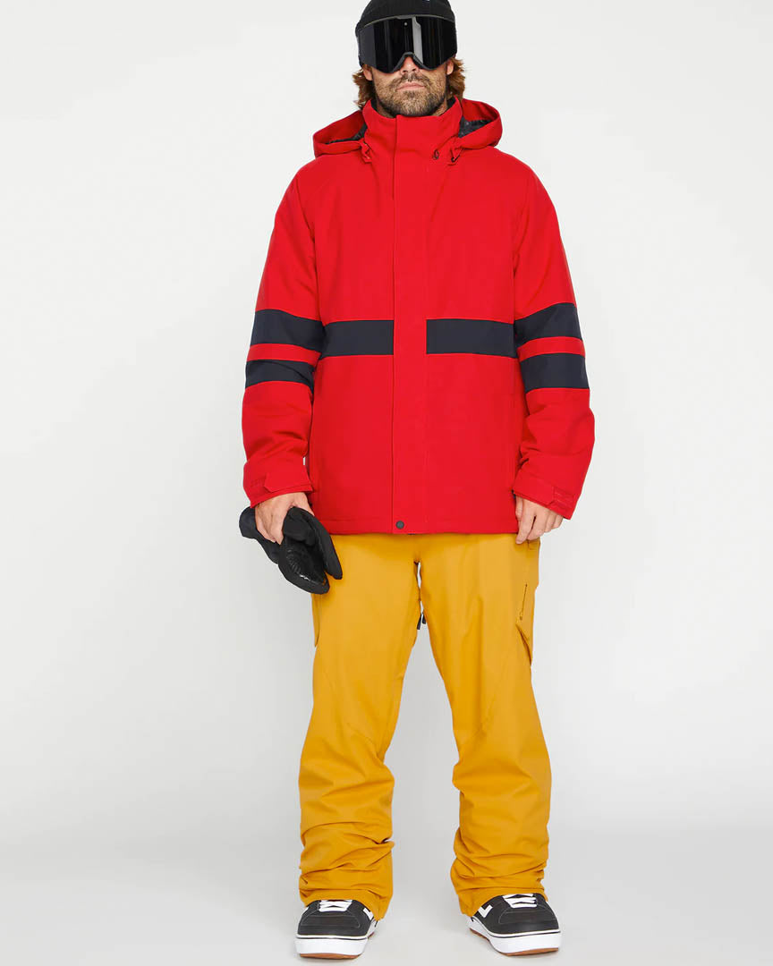Jp Insulated Winter Jacket - Red
