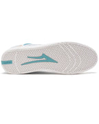 Telford Low Shoes - White Leather