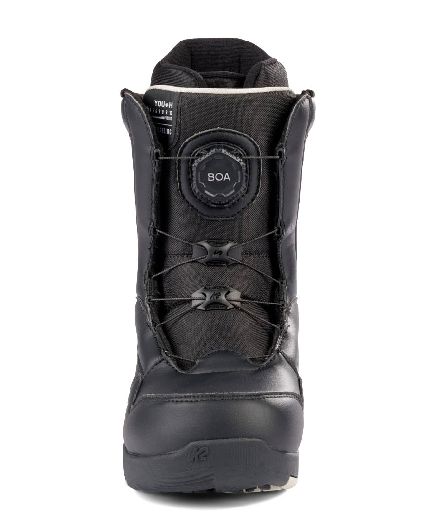 K2 You+H Snowboard Boots - Black 2023