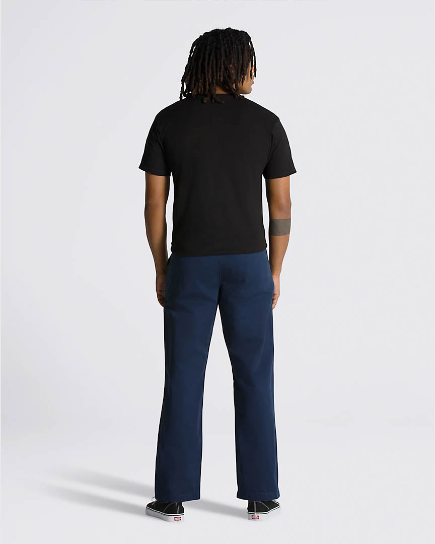 Authentic Chino Loose Double Knee Pants - Dress Blue