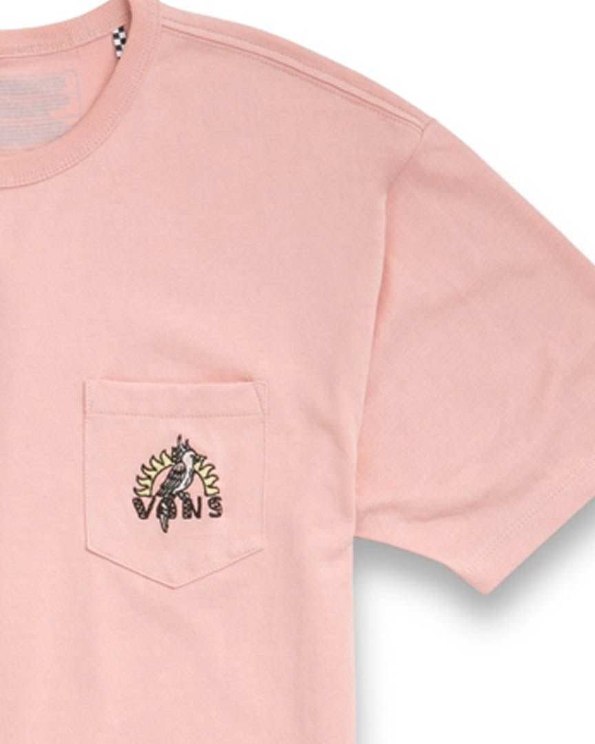 Off The Wall Graphic T-Shirt - Pink