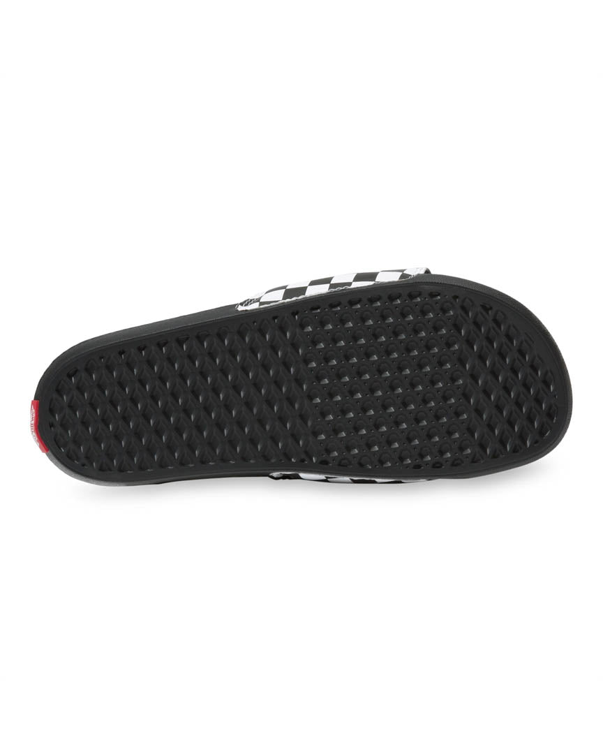 La Costa Slide-On Sandals - Checkerboard