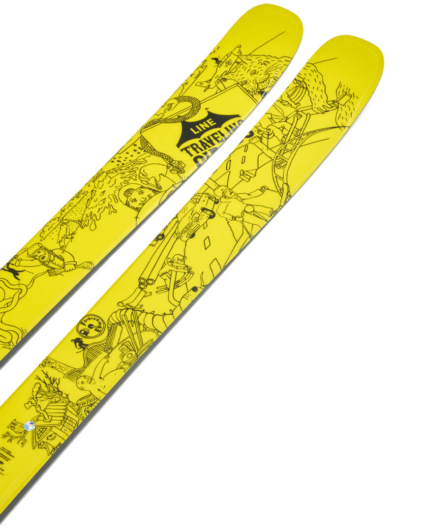 Chronic 94 Tc Traveling Circus Limited-Edition Skis 2024