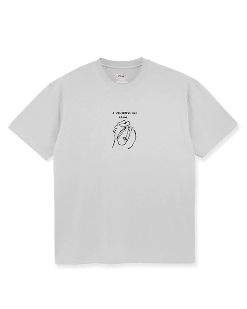Wonderful Day Tee T-Shirt - Silver