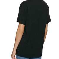 Wmn Flying V Oversized Crewneck T-shirt - Black