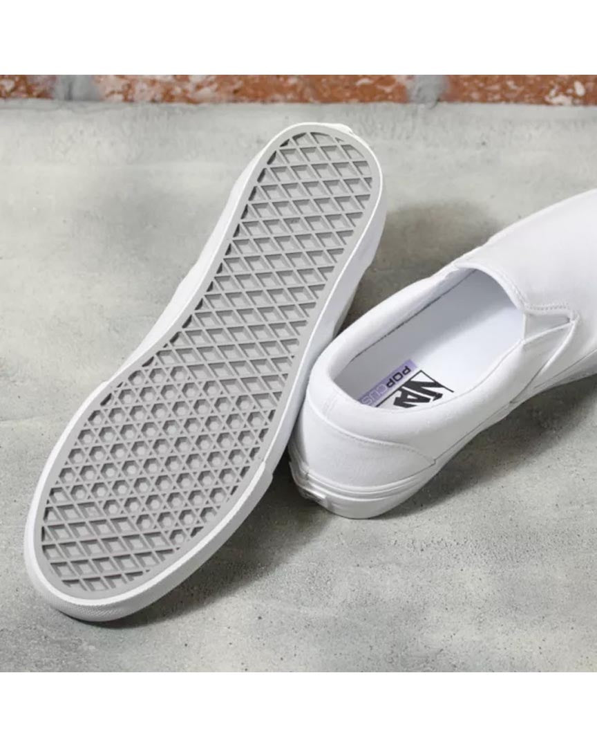 Skate Slip-On Shoes - White