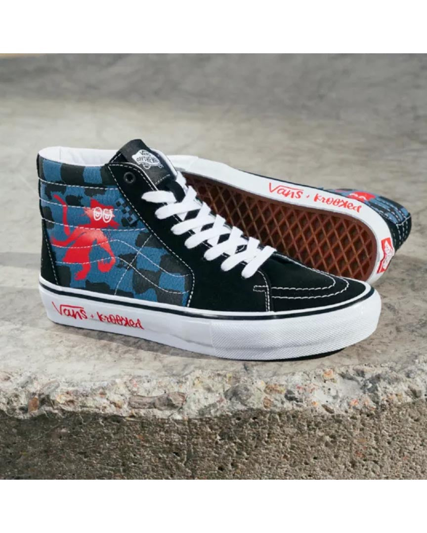 Skate Sk8-Hi Krooked By Shoes - Krooked By Nata
