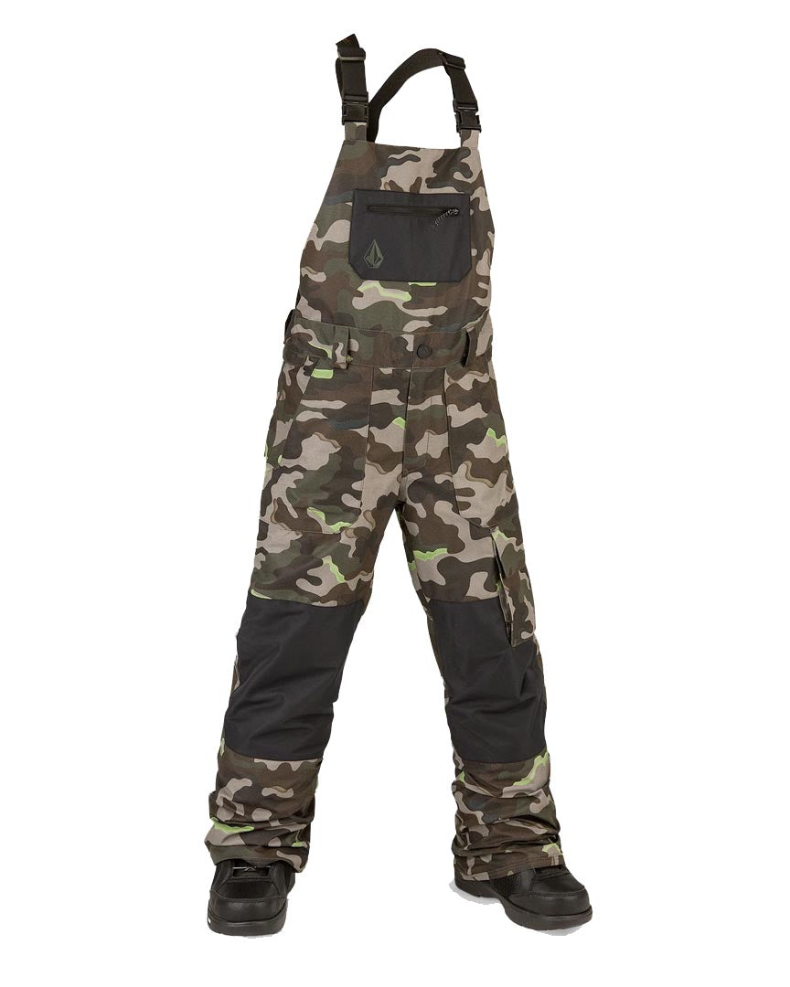 Barkley Bib Overall Snow Pants - Army