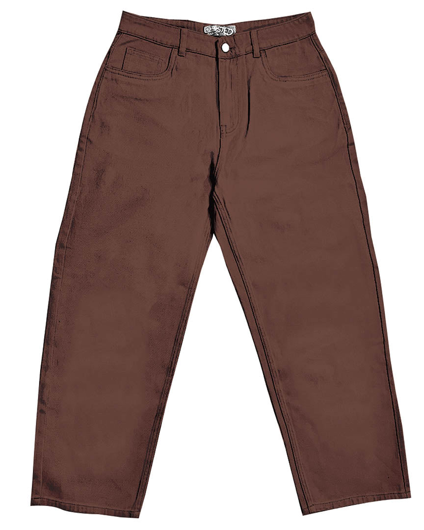 Jeans Wavy Pants - Maple Syrup