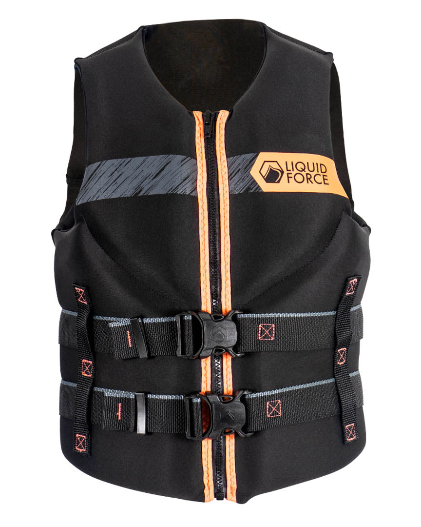 Hinge Women's Cga Classic Life Jacket - Black/Coral