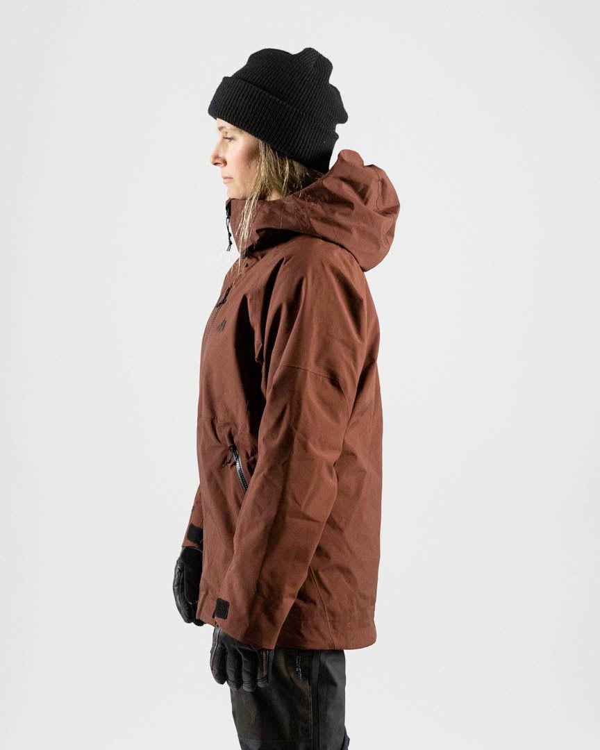 Winter jacket W'S Mountain Surf Parka - Vulcan Red