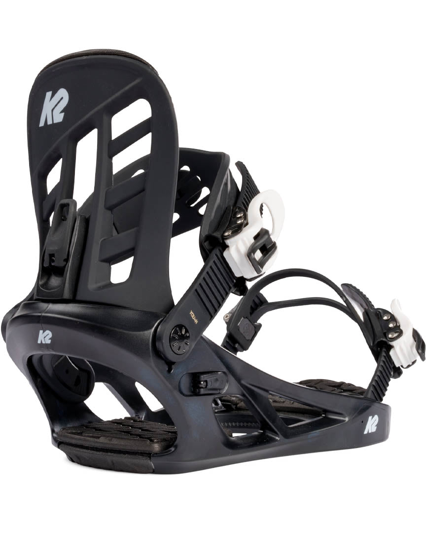 K2 You+H Snowboard Bindings - Black 2023