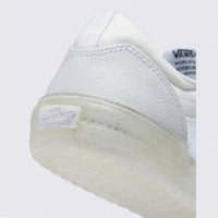 Leather Ave Shoes - White/White