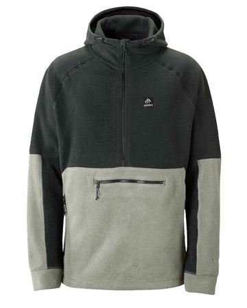 MTN Surf Recycled Fleece Hoodie - Herb Green