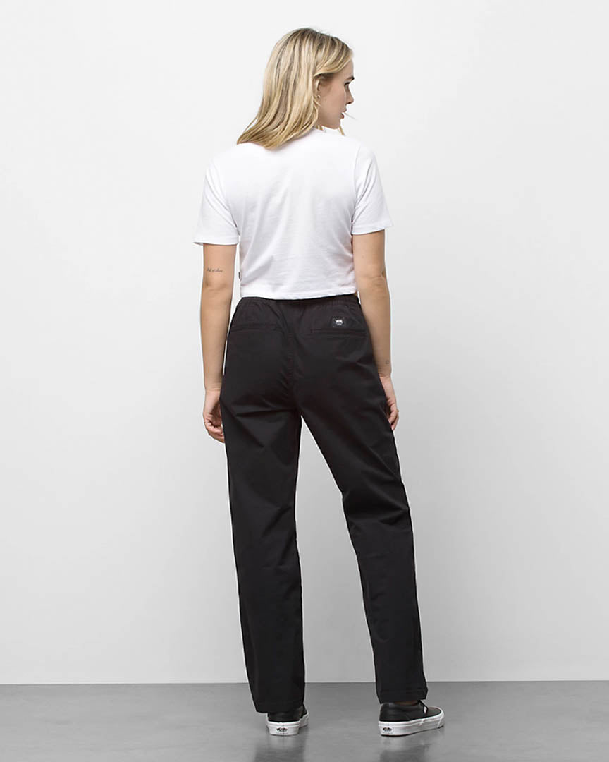 Range Relaxed Elastic Chino Pants - Black