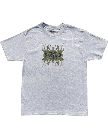 Virus Logo T-Shirt - Heater Grey