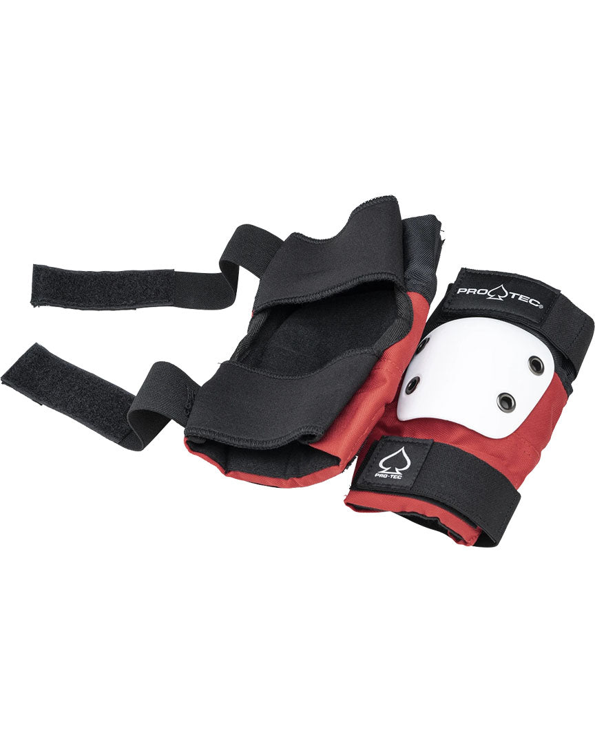 Jr. Street Gear 3-Pack -Protective Gear -  Red/White/Black