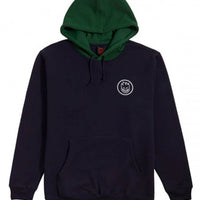 Classic Swirl Blocked Sweatshirt - Navy/Green/Wth