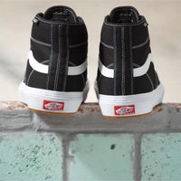 Souliers Crockett High - Black/White