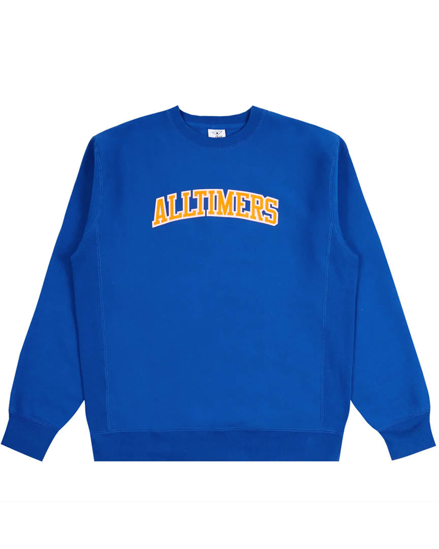 Sweatshirt City College Crewneck - Royal Blue