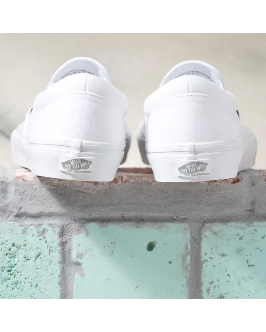 Skate Slip-On Shoes - White