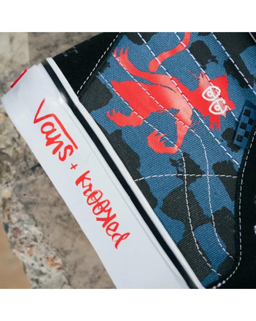 Skate Sk8-Hi Krooked By Shoes - Krooked By Nata