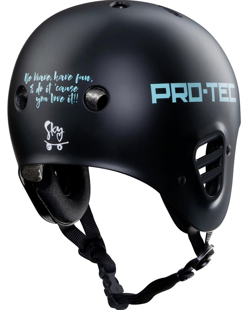 Full Cut (Certified) Sky Brown Helmet - Black