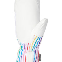 Snuggler Womens Mitt Gloves And Mitts - Rainbow Stripes